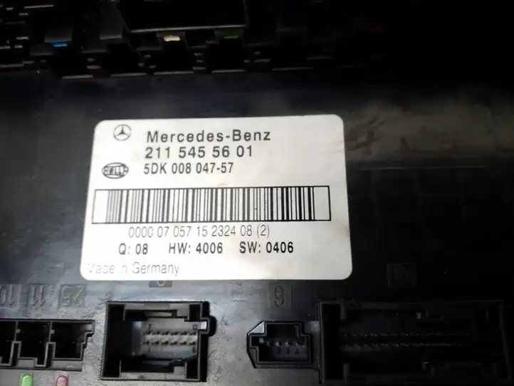 Mercedes-Benz E W211 (2002 - 2009) 2115455601 Модуль комфорта — фото 6