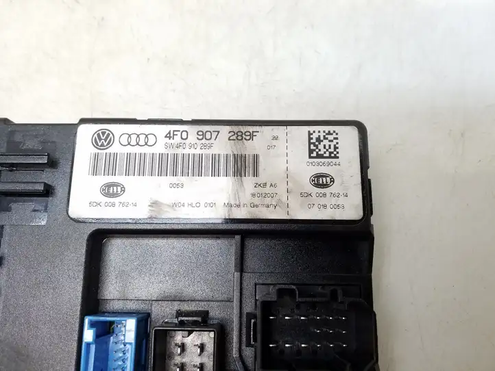 Audi A6 S6 C6 4F (2004 - 2008) 4F0907289F Модуль комфорта — фото 4