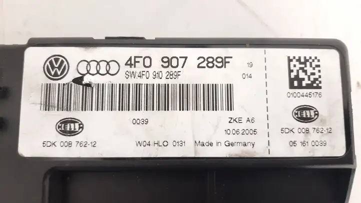 Audi A6 S6 C6 4F (2004 - 2008) 4F0907289F Модуль комфорта — фото 2