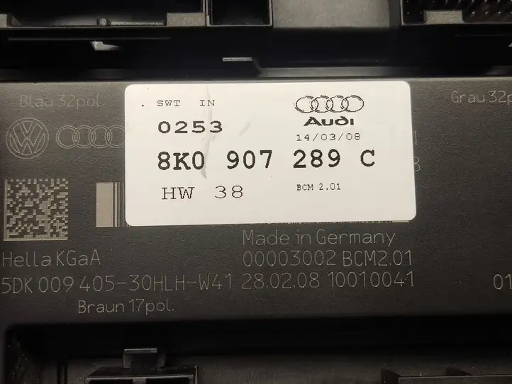 Audi A5 8T 8F (2007 - 2011) 8K0907289C Модуль комфорта — фото 2