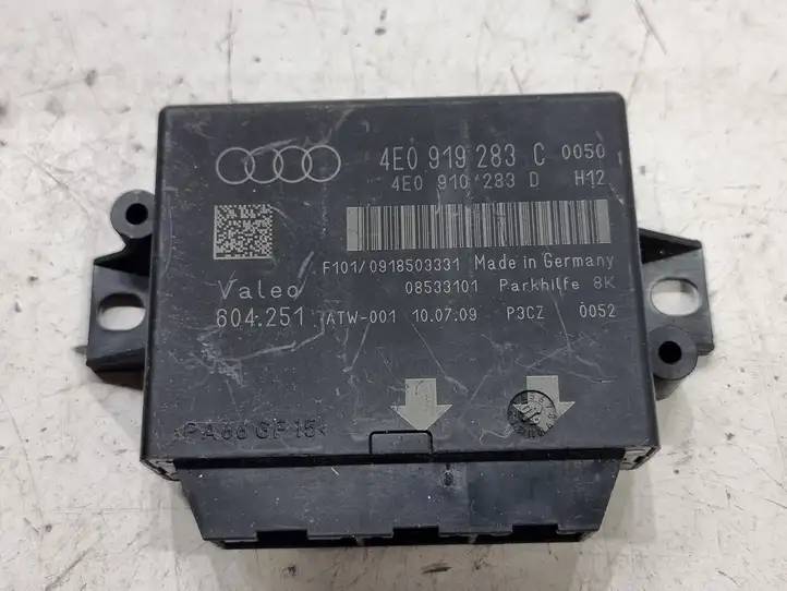 Audi A8 S8 D3 4E (2005 - 2007) 4E0919283C Блок управления парктрониками — фото 2