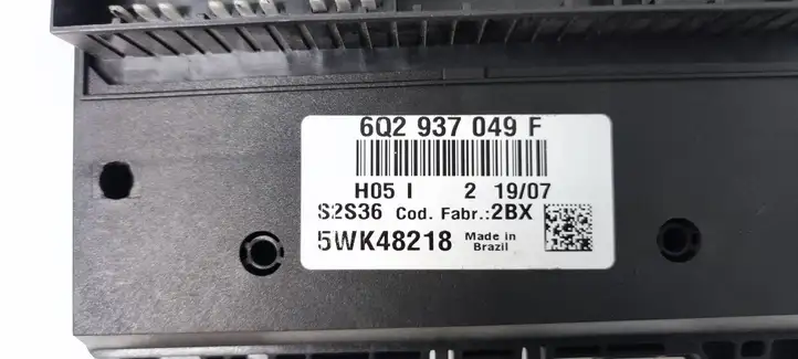 Volkswagen Fox (2005 - 2009) 6Q2937049F Модуль комфорта — фото 5