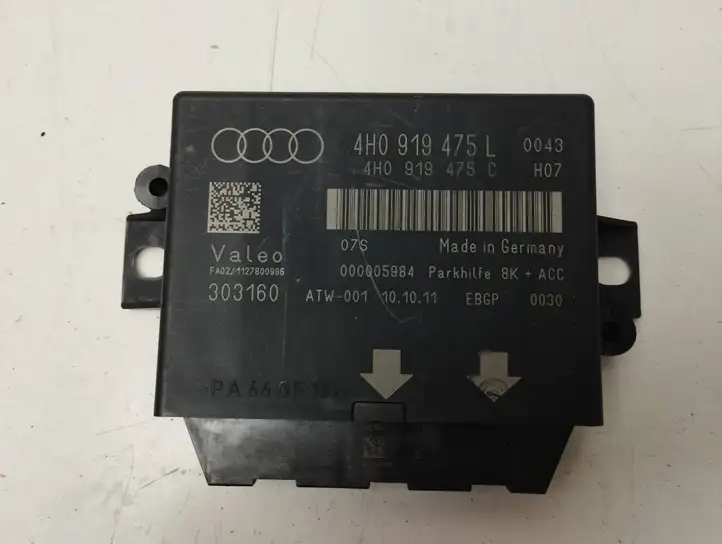 Audi A6 C7 (2011 - 2014) 4H0919475C Блок управления парктрониками — фото 1