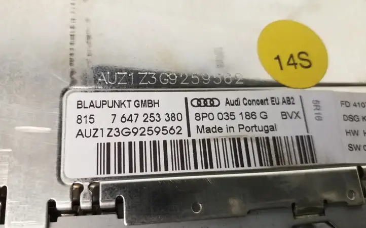 Audi A3/S3 8P (2004 - 2008) 7647253380 Магнитола / мультимедийная система — фото 8