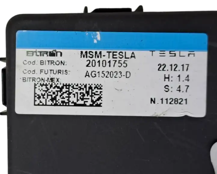 Tesla Model X (2015 - 2021) 145406600A Блок управления сиденьем — фото 7