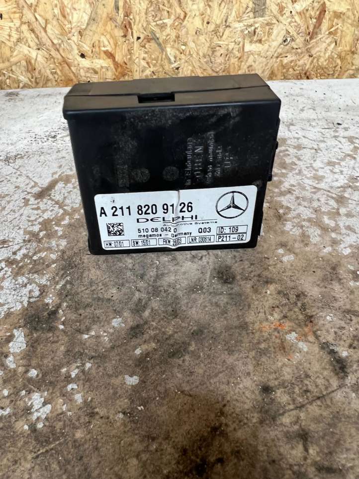 A2118209126 Mercedes-Benz E W211 Signalizacijos valdymo blokas