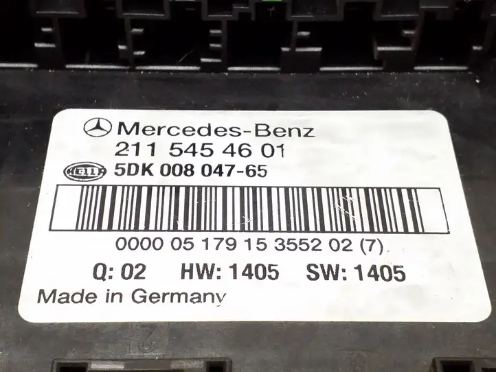 Mercedes-Benz E W211 (2002 - 2009) 2115454601 Модуль комфорта — фото 7