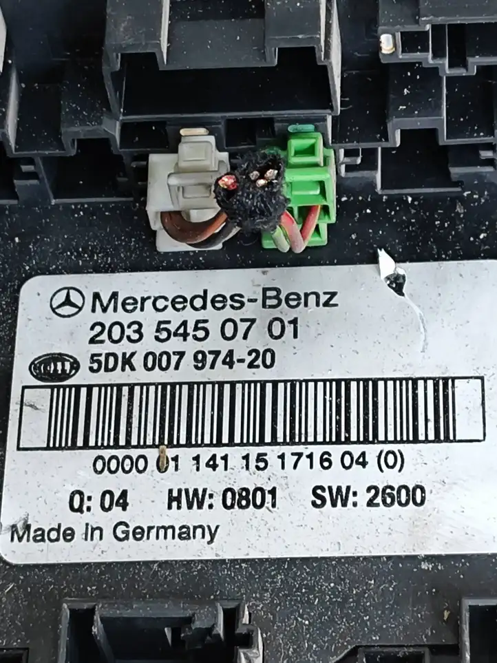 Mercedes-Benz C W203 (2000 - 2007) 2035450701 Модуль комфорта — фото 2