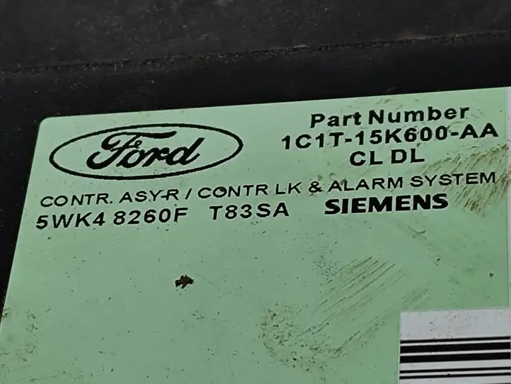 Ford Transit (2000 - 2006) 1C1T15K600AA Модуль комфорта — фото 2