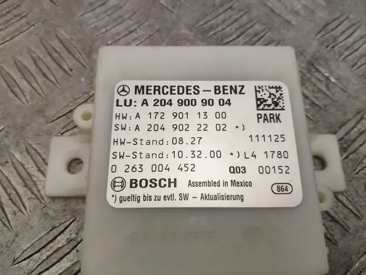 Mercedes-Benz C W204 (2007 - 2014) A2049009004 Блок управления парктрониками — фото 4