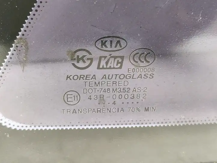Kia Sorento (2002 - 2006) 43R000382 Заднее боковое стекло — фото 3