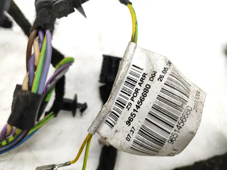 Peugeot 607 (2004 - 2010)  9651456680 Проводка задних дверей