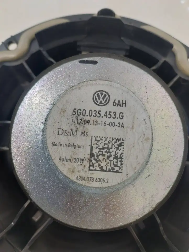 Volkswagen Golf VII (2013 - 2019) 5G0035453G Динамики передних дверей — фото 2