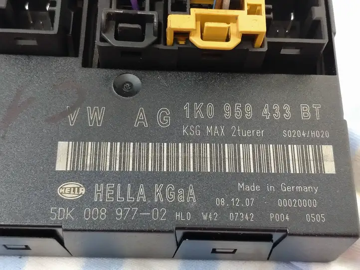 Volkswagen Golf V (2003 - 2009)  1K0959433BT Mодуль kомфортa