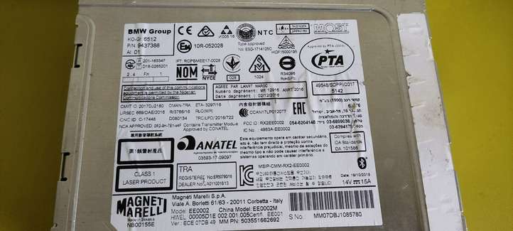 BMW 2 F46 (2015 - )  9437388 Радио/ проигрыватель CD/DVD / навигация
