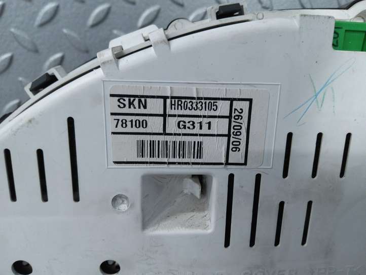Honda CR-V (2006 - 2009)  HR0333105 Спидометр (приборный щиток)