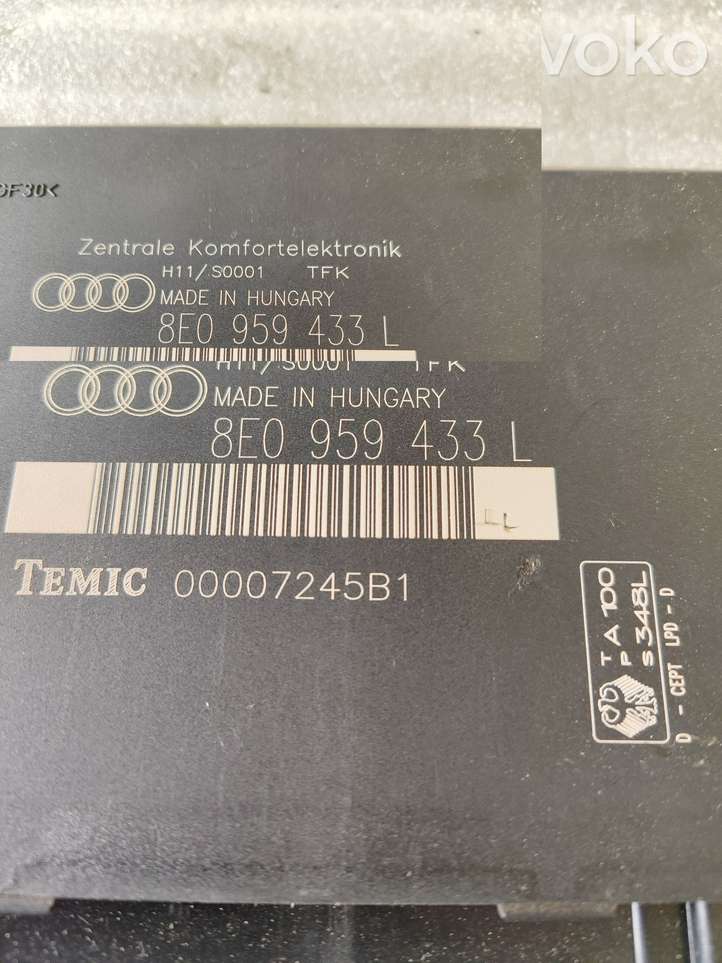 Audi A4 (2000 - 2006)  8E0959433L Mодуль kомфортa