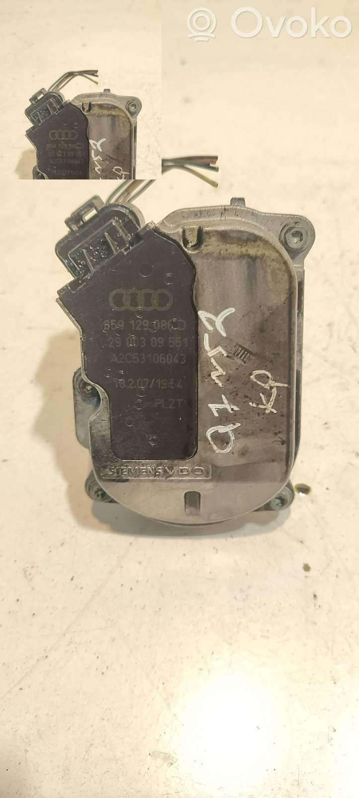Audi Q7 (2005 - 2009)  059129086D Дроссельная заслонка