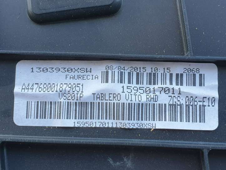 Mercedes-Benz Vito W447 (2014 - )  A44768001879051 Панель