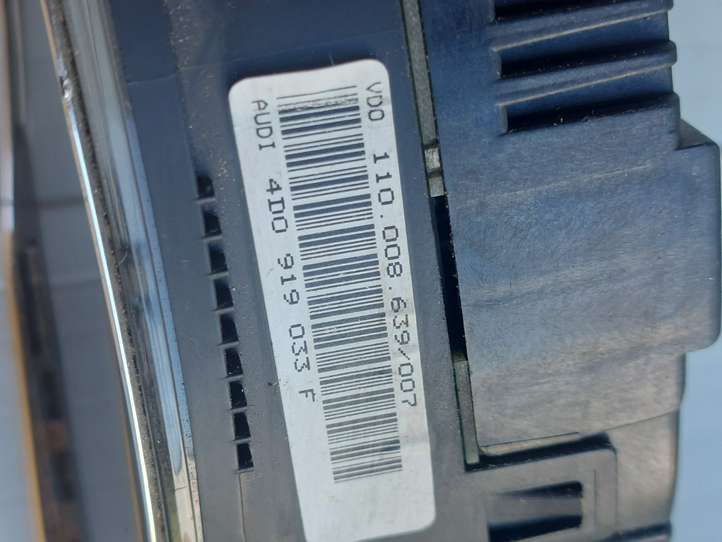 Audi A8 (2007 - 2010)  4D0919033F Спидометр (приборный щиток)