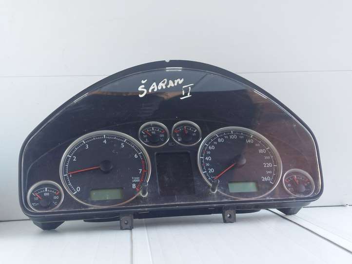 Volkswagen Sharan (2003 - 2010)  7M3920840M Спидометр (приборный щиток)