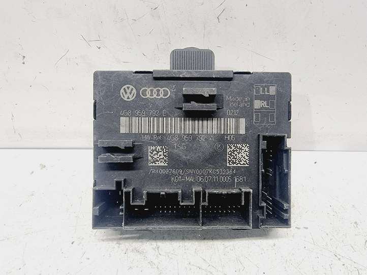 Audi A6 (2011 - 2014)  4G8959792D Блок управления дверью