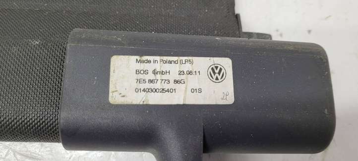 Volkswagen Transporter-Caravelle (2003 - 2009)  7E5867773 Шторка
