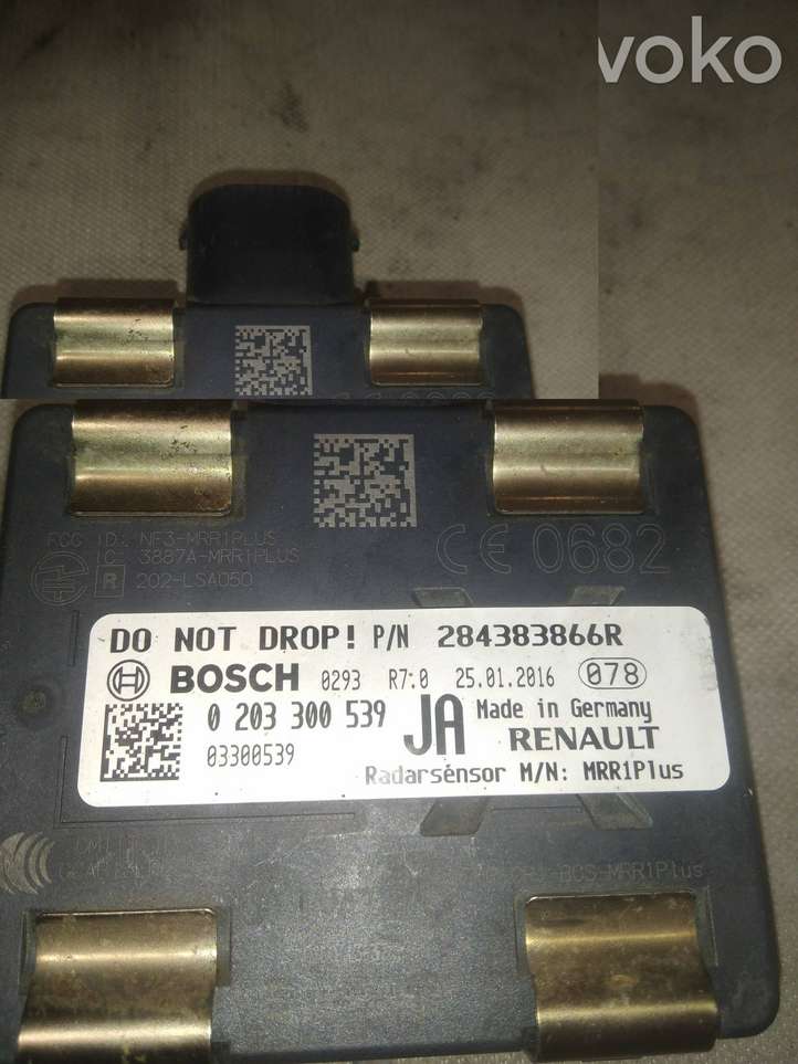 Renault Kadjar (2018 - )  284383866R Радар дистроник