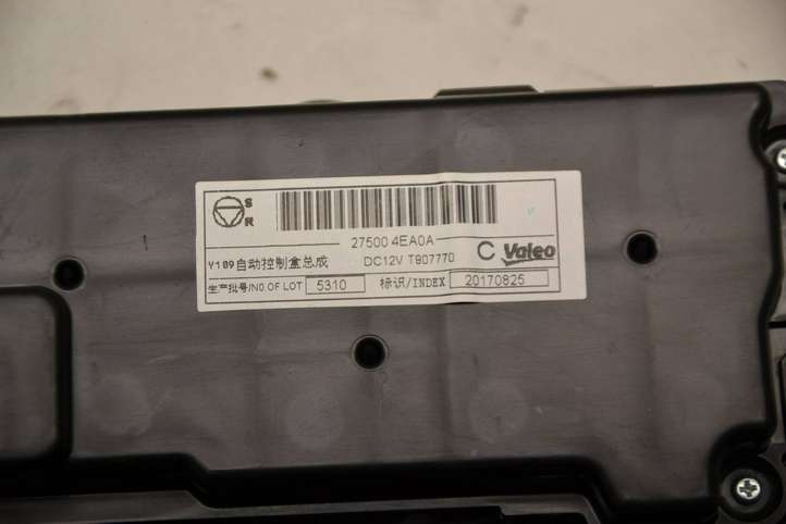 Nissan Qashqai (2017 - 2020)  275004EA0A Блок управления кондиционером