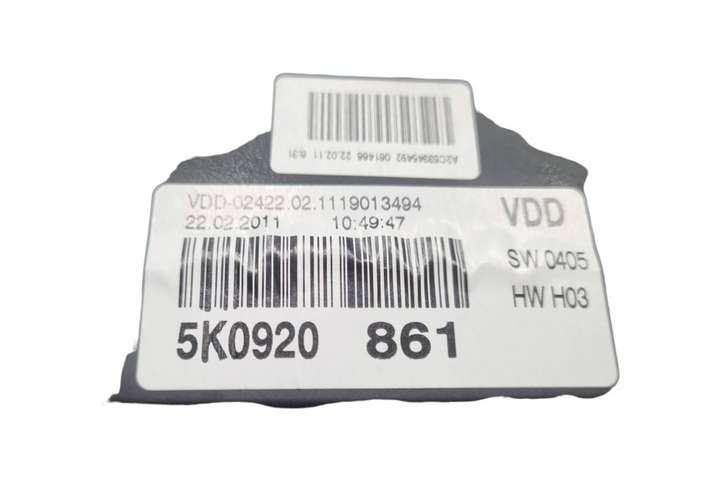 Volkswagen Golf VI (2009 - 2013)  5K0920861 Спидометр (приборный щиток)