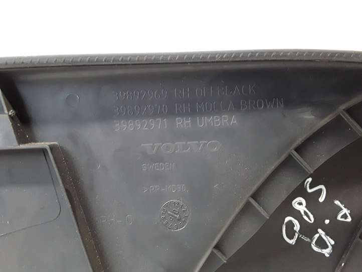 Volvo S80 (2006 - 2009)  39892969 Отделка регуляторов сиденья
