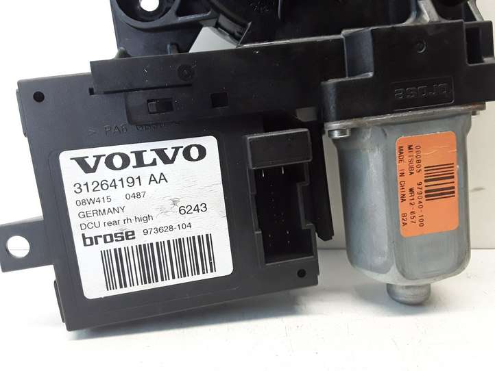 Volvo V50 (2004 - 2008)  31264191AA Механизм подъема окон задней двери