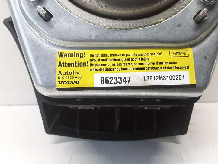 Volvo S40 (2007 - 2012)  8623347 Подушка безопастности руля