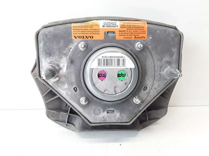 Volvo XC90 (2002 - 2006)  8665422 Подушка безопастности руля