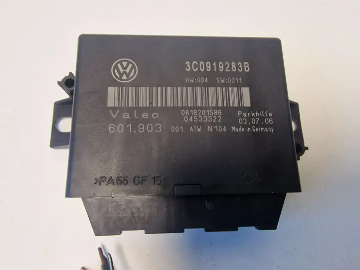 Volkswagen PASSAT B6 (2005 - 2010) 3C0919283B Блок управления парктрониками — фото 3