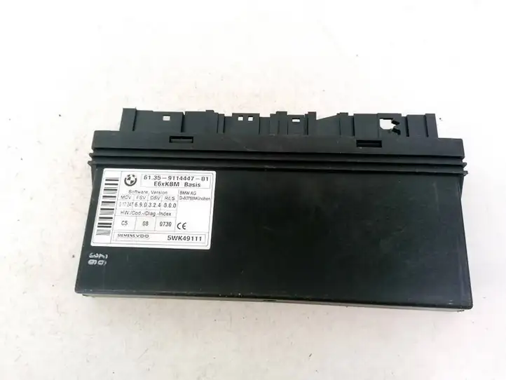 BMW 5 E60 E61 (2004 - 2010) 6135911444701 Модуль комфорта — фото 1
