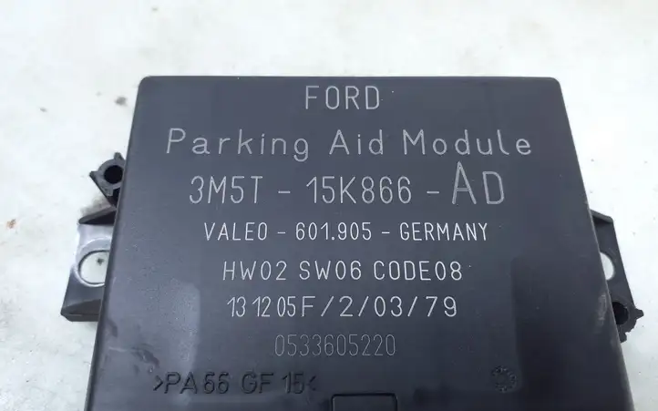 Ford Focus (2005 - 2008) 3M5T15K866AD Блок управления парктрониками — фото 2