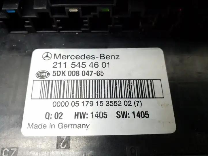 Mercedes-Benz E W211 (2002 - 2009) 2115454601 Модуль комфорта — фото 6
