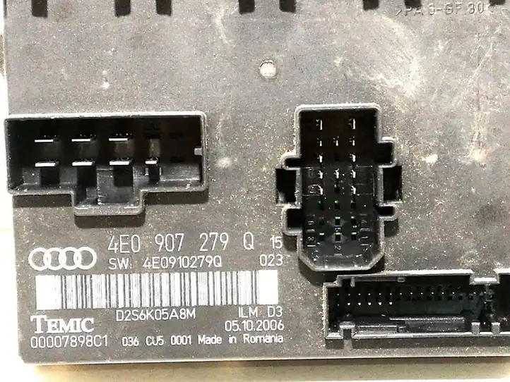 Audi A8 S8 D3 4E (2005 - 2007) 4E0907279Q Модуль комфорта — фото 4