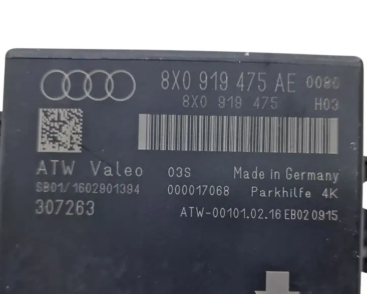 Audi A1 (2010 - 2014) 8X0919475AE Блок управления парктрониками — фото 5