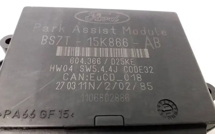 Ford Mondeo MK IV (2007 - 2014) BS7T15K866AB Блок управления парктрониками — фото 4