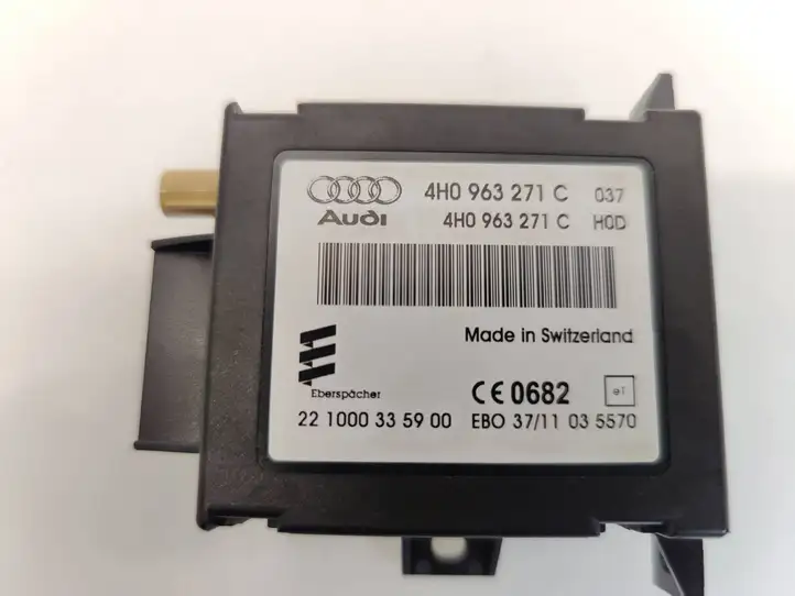 Audi A6 C7 (2011 - 2014) 4H0963271C Блок управления автономным отопителем — фото 6