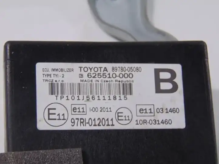 Toyota Avensis T270 (2012 - 2015) 8978005080 Блок управления сигнализацией — фото 4