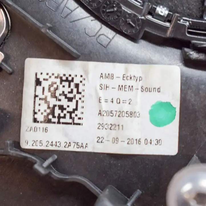 Mercedes-Benz C W205 (2014 - 2021) A2057205803 Комплект аудиосистемы — фото 6