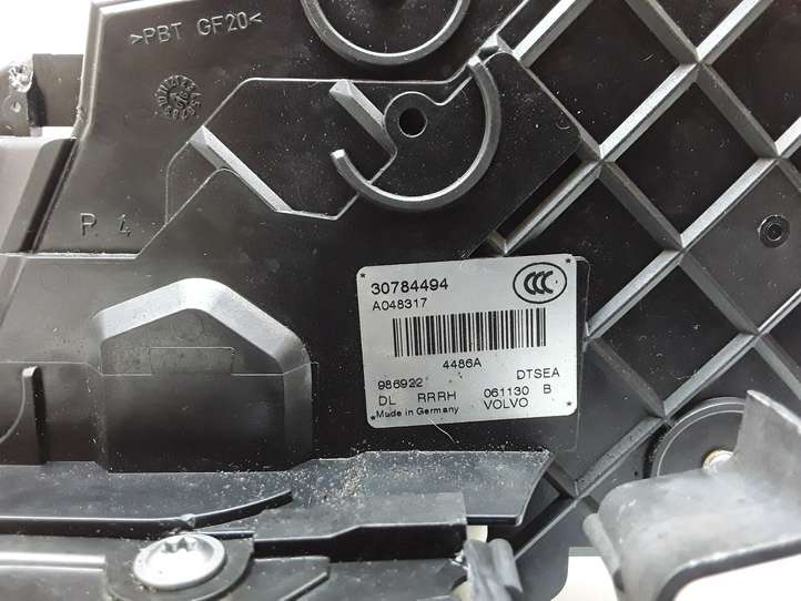 Volvo S80 (2006 - 2009)  30784494 Замок задней двери