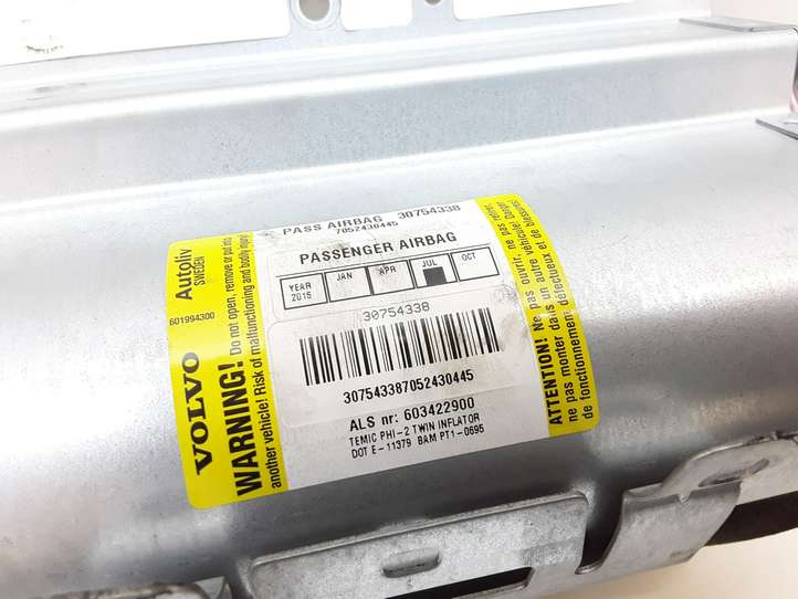 Volvo XC90 (2002 - 2006)  30754338 Подушка безопастности пассажира