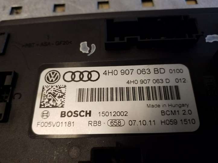 Audi A8 (2010 - 2014)  4H0907063BD Mодуль kомфортa