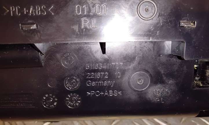 BMW X3 E83 (2003 - 2010)  51163411707 Пепельница