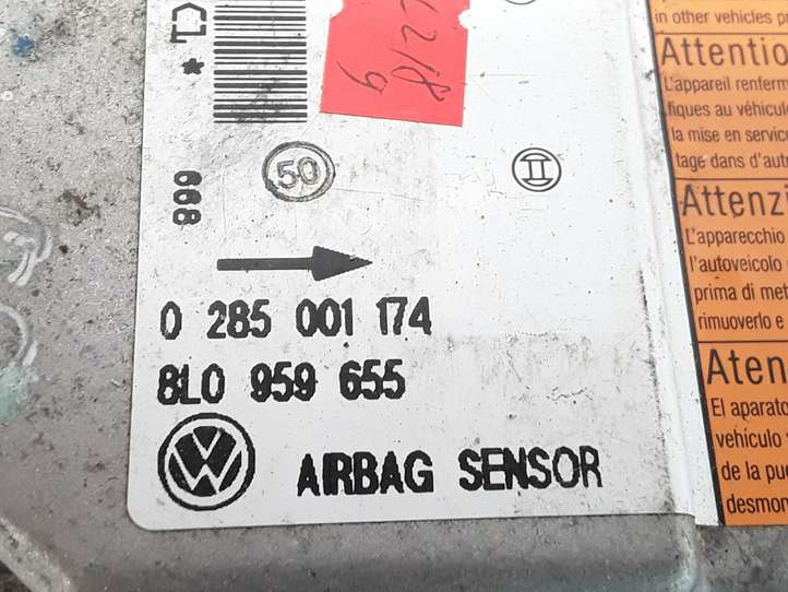 Volkswagen PASSAT B5 (1997 - 2000)  0285001174 Блок управления надувных подушек