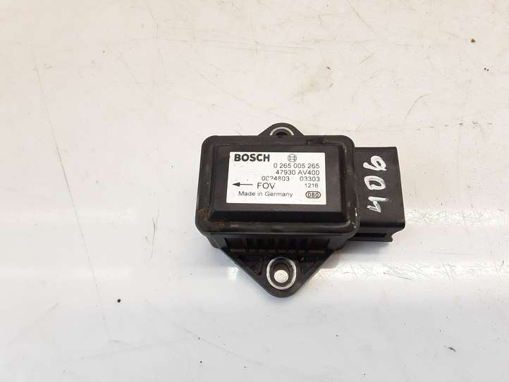 Nissan Micra (2003 - 2007)  0265005265 Датчик ESP (системы стабильности) (датчик курсовой устойчивости))